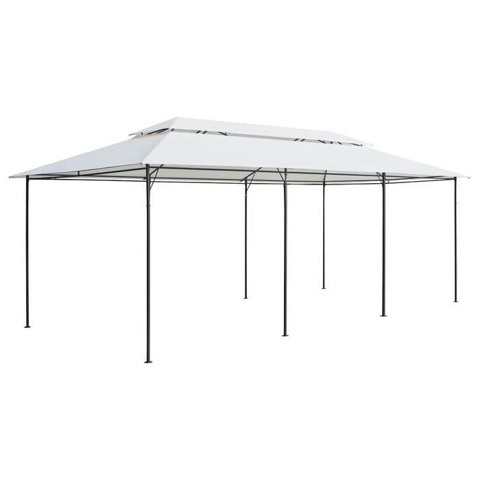Pavilion, alb, 600 x 298 x 270 cm WALTI