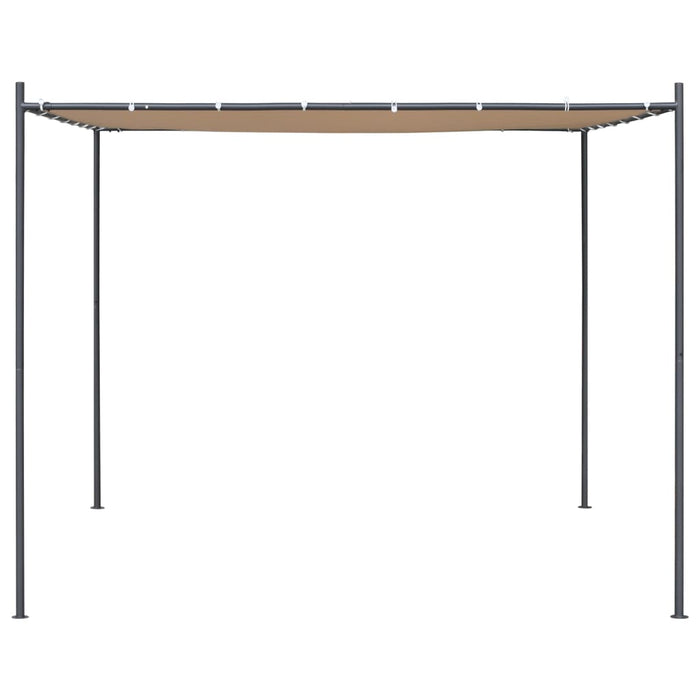 Pavilion cu acoperiș, bej, 3x3 m WALTI