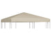 Acoperiș de pavilion, bej, 3 x 3 m, 310 g/m² - WALTI WALTI