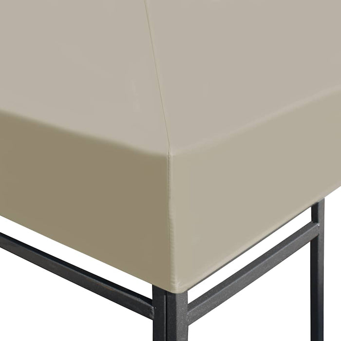 Acoperiș de pavilion, bej, 3 x 3 m, 310 g/m² - WALTI WALTI