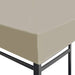 Acoperiș de pavilion, bej, 3 x 3 m, 310 g/m² - WALTI WALTI