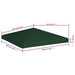 Acoperiș de pavilion, 310 g/m², verde, 3 x 3 m - WALTI WALTI