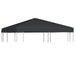 Acoperiș de pavilion, 310 g/m², gri, 3 x 3 m - WALTI WALTI