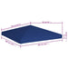 Acoperiș de pavilion, 310 g/m², albastru, 3 x 3 m - WALTI WALTI