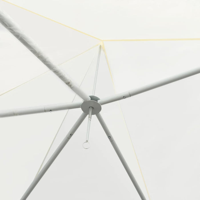 Pavilion de exterior, crem, 600 x 440 x 330 cm WALTI