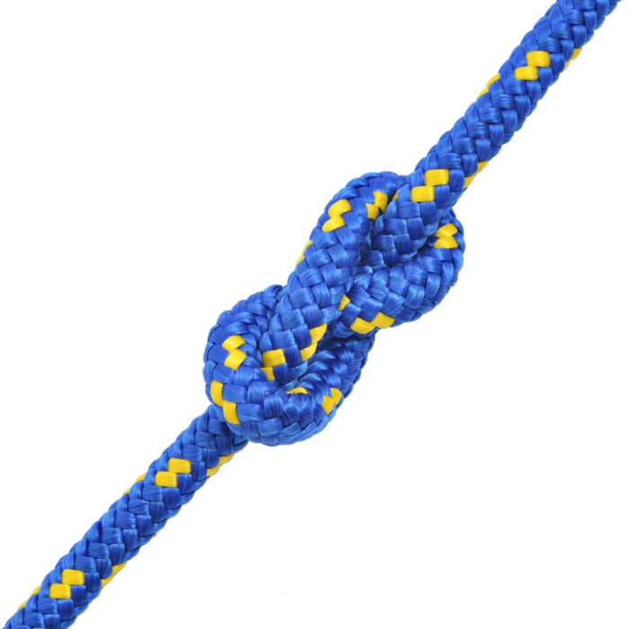 Frânghie marinărească din polipropilenă, albastru, 500 m, 8 mm - WALTI WALTI