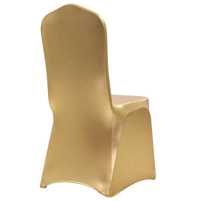 Huse elastice pentru scaun, 6 buc., auriu - WALTI WALTI