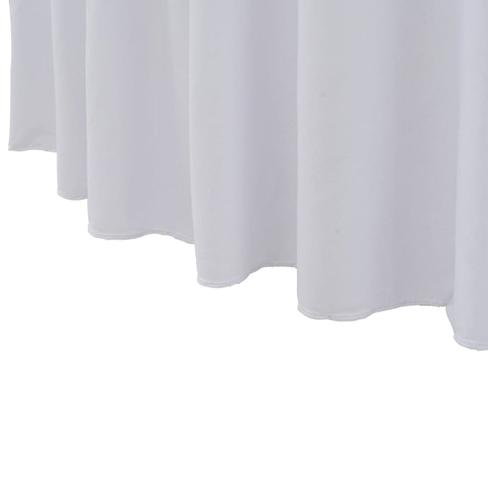 Huse elastice masă lungi, 2 buc., alb, 150 x 74 cm - WALTI WALTI