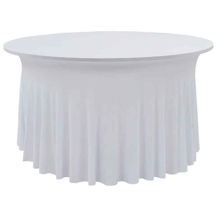 Huse elastice de masă lungi, 2 buc., alb, 180x74 cm - WALTI WALTI