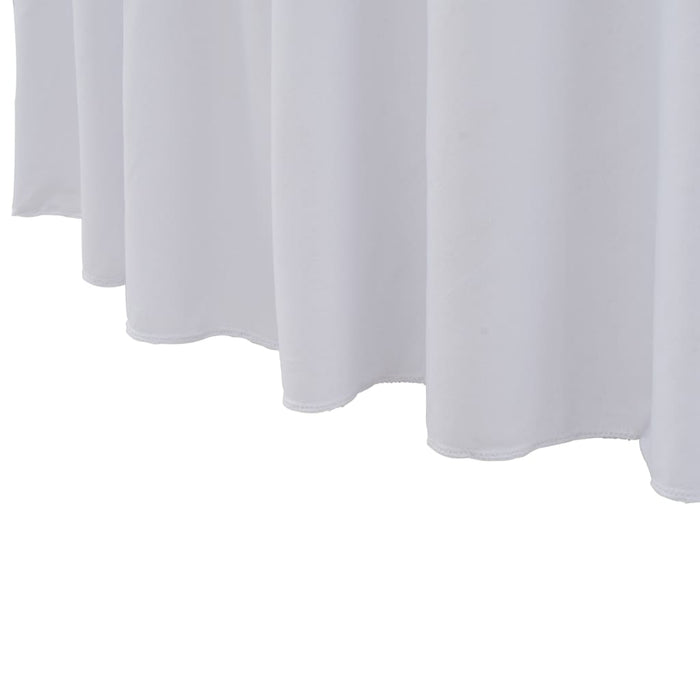 Huse elastice de masă lungi, 2 buc., alb, 180x74 cm - WALTI WALTI