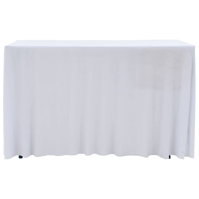 Huse elastice de masă lungi, 2 buc., alb, 120 x 60,5 x 74 cm - WALTI WALTI