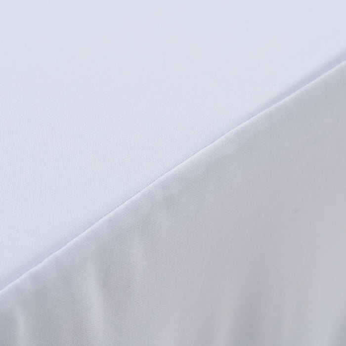 Huse elastice de masă lungi, 2 buc., alb, 120 x 60,5 x 74 cm - WALTI WALTI