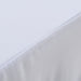 Huse elastice de masă lungi, 2 buc., alb, 120 x 60,5 x 74 cm - WALTI WALTI