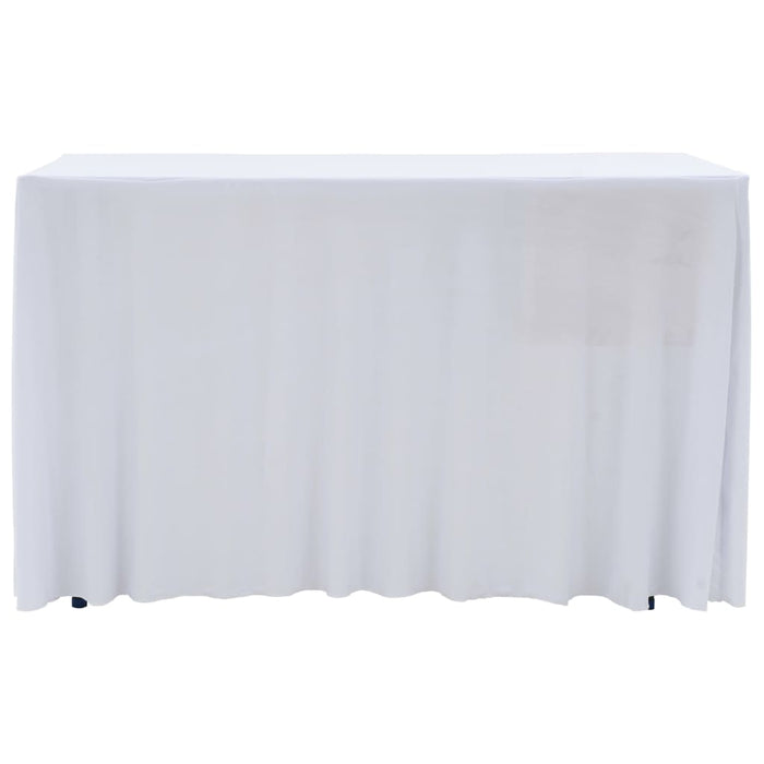 Huse de masă elastice, 2 buc., alb, 183 x 76 x 74 cm - WALTI WALTI