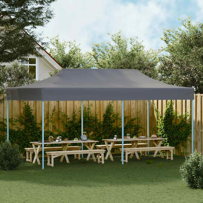 Cort de petrecere pliabil, antracit, 3 x 6 m - WALTI WALTI
