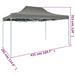 Cort pliabil pop-up, antracit, 3 x 4,5 m - WALTI WALTI