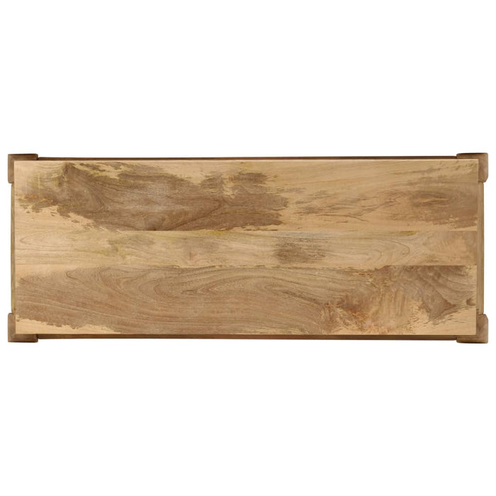 Masă consolă, 118 x 38 x 76 cm, lemn masiv de mango WALTI