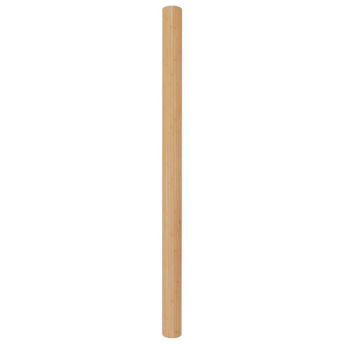 Paravan de cameră, natural, lățime 250 cm, înălțime 165 cm, bambus WALTI