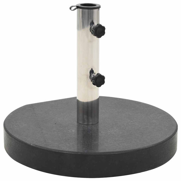 Suport umbrelă de soare, negru, 28,5 kg, granit, rotund - WALTI WALTI