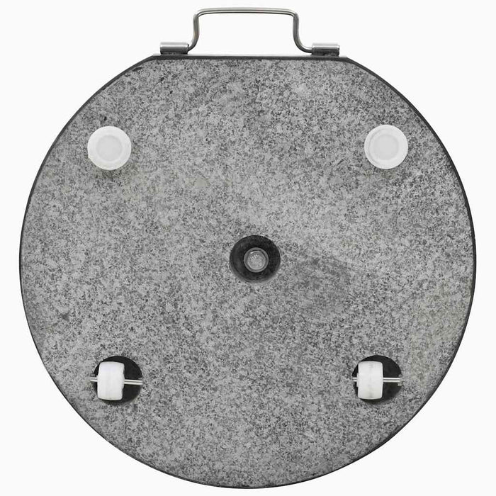 Suport umbrelă de soare, negru, 28,5 kg, granit, rotund - WALTI WALTI