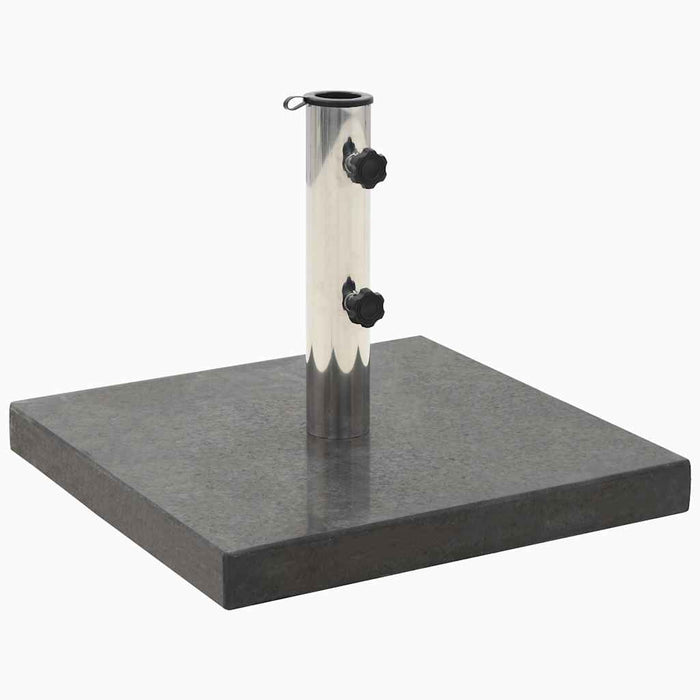 Suport umbrelă de soare, negru, 28,5 kg, granit, pătrat - WALTI WALTI