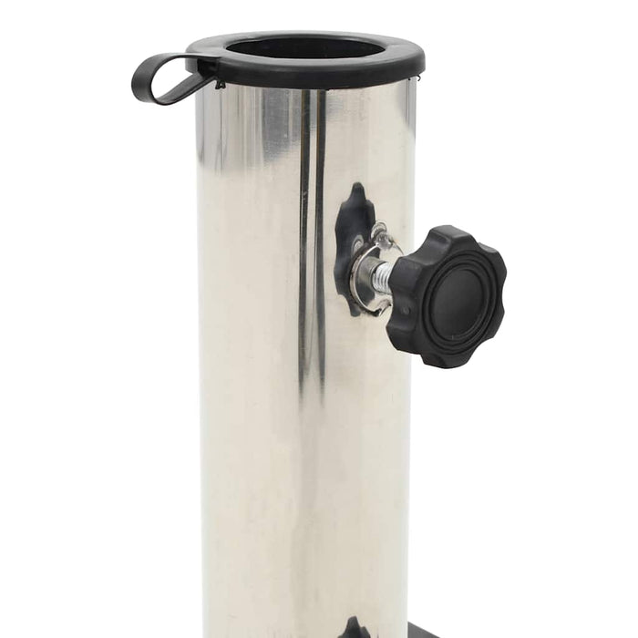 Suport umbrelă de soare, negru, 28,5 kg, granit, pătrat - WALTI WALTI
