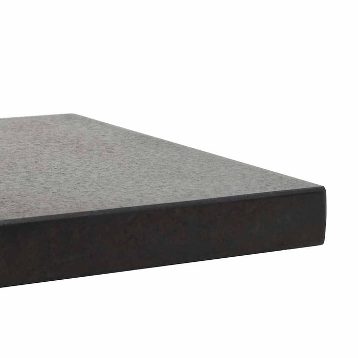Suport umbrelă de soare, negru, 28,5 kg, granit, pătrat - WALTI WALTI