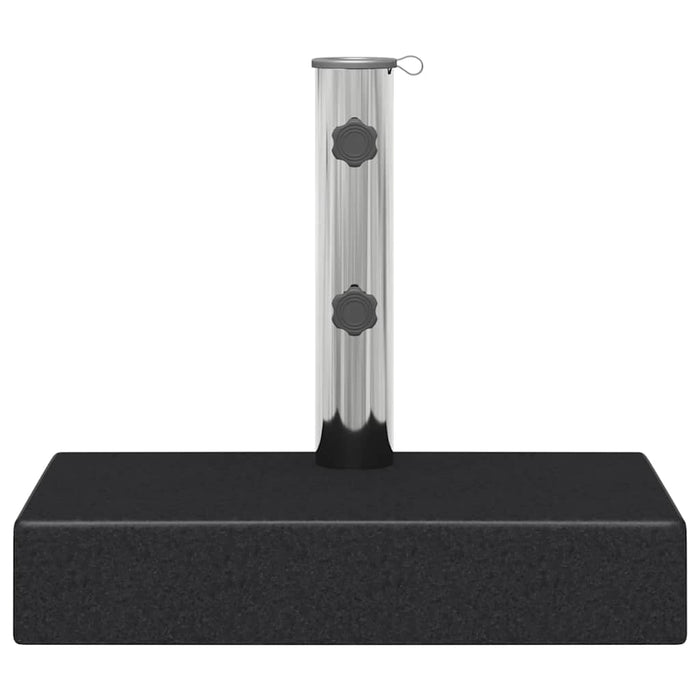 Suport umbrelă de soare, negru, granit, 25 kg, dreptunghiular - WALTI WALTI