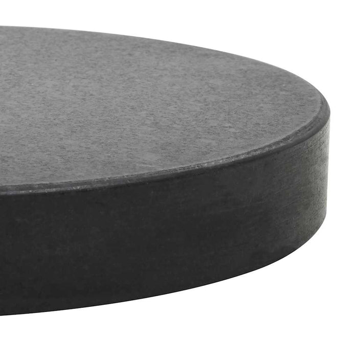 Suport umbrelă de soare, negru, granit, 20 kg, rotund - WALTI WALTI