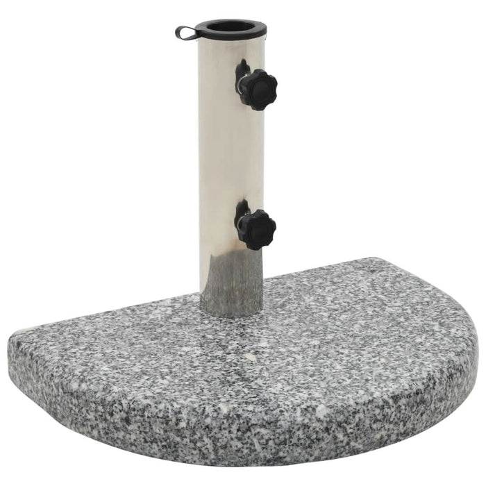 Suport umbrelă de soare, gri, granit, 10 kg, curbat - WALTI WALTI