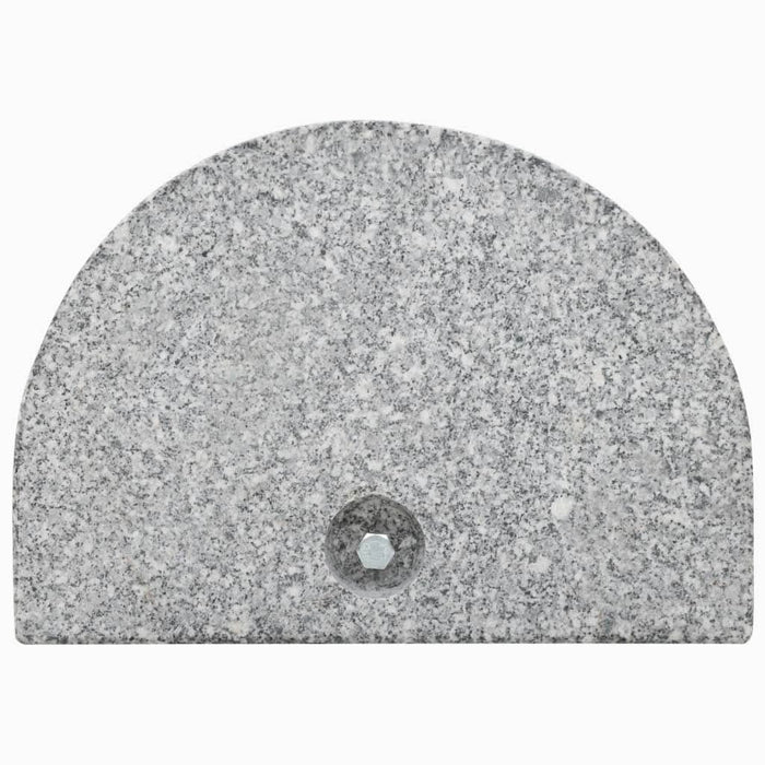 Suport umbrelă de soare, gri, granit, 10 kg, curbat - WALTI WALTI