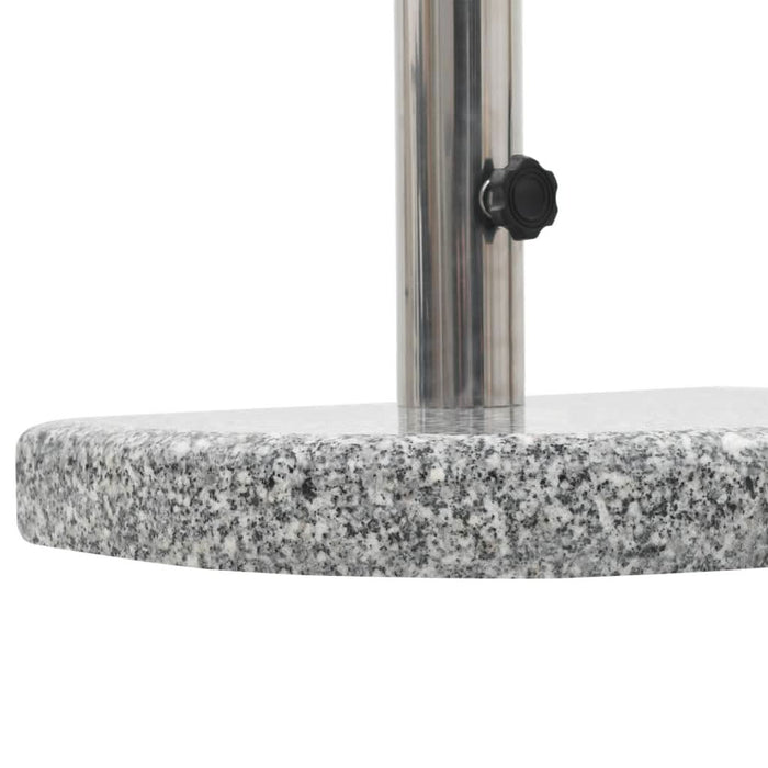 Suport umbrelă de soare, gri, granit, 10 kg, curbat - WALTI WALTI