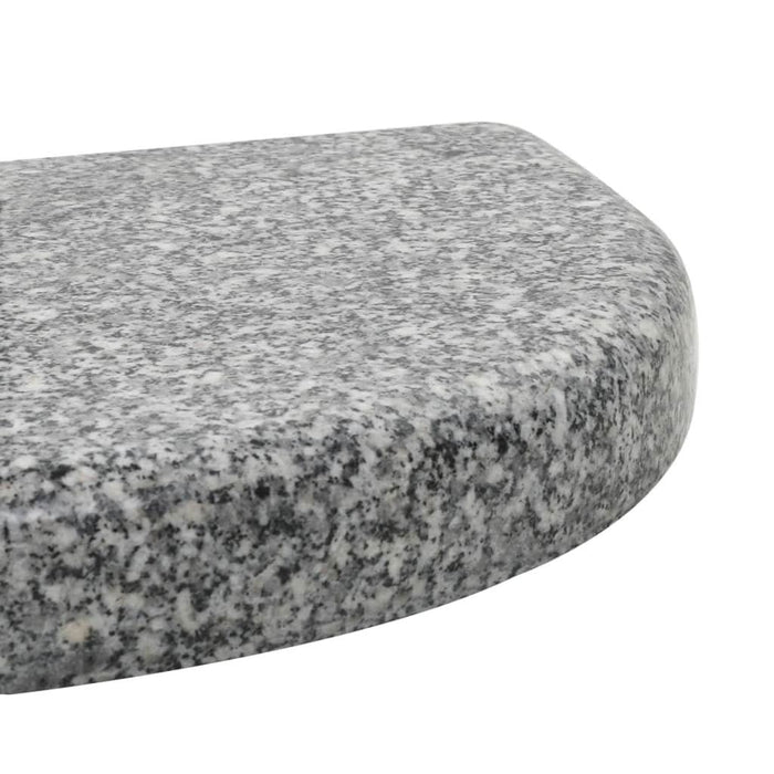 Suport umbrelă de soare, gri, granit, 10 kg, curbat - WALTI WALTI