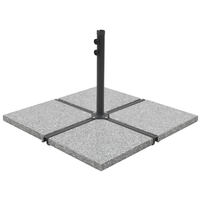Placă de greutate umbrelă, gri, 25 kg, granit, pătrat - WALTI WALTI