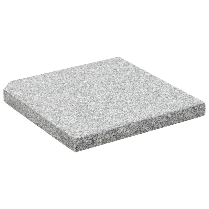 Placă de greutate umbrelă, gri, 25 kg, granit, pătrat - WALTI WALTI