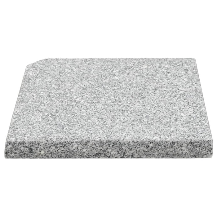 Placă de greutate umbrelă, gri, 25 kg, granit, pătrat - WALTI WALTI