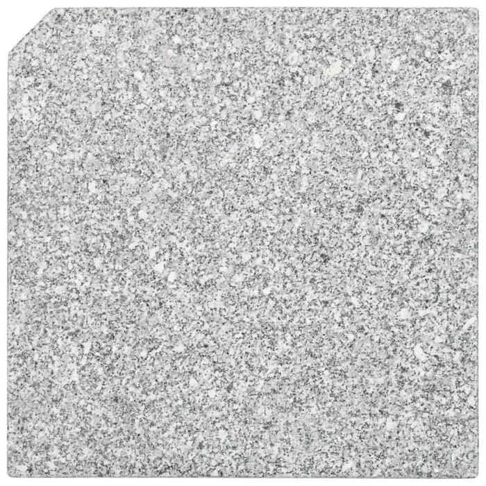 Placă de greutate umbrelă, gri, 25 kg, granit, pătrat - WALTI WALTI