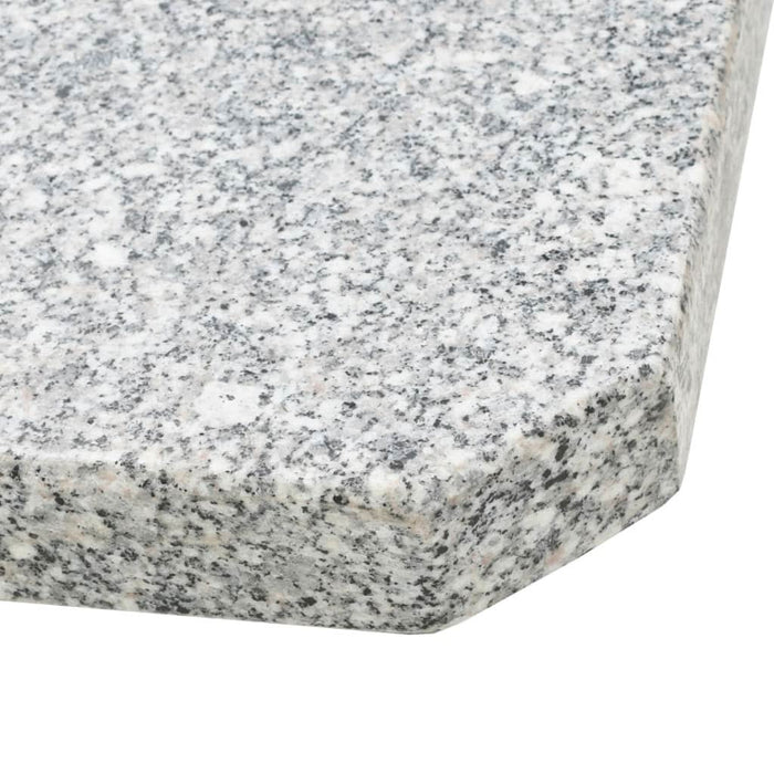 Placă de greutate umbrelă, gri, 25 kg, granit, pătrat - WALTI WALTI