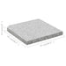 Placă de greutate umbrelă, gri, 25 kg, granit, pătrat - WALTI WALTI