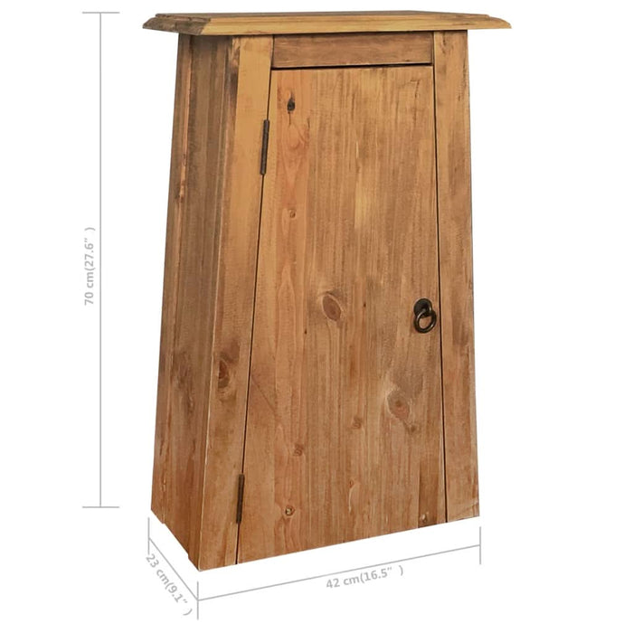 Set de baie, 5 piese, lemn masiv de pin - WALTI WALTI