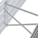 Strat înălțat de grădină, gri, 160 x 40 x 45 cm oțel galvanizat - WALTI WALTI
