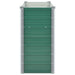Strat înălțat de grădină, verde, 100x40x77 cm, oțel galvanizat - WALTI WALTI