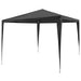 Cort de petrecere, antracit, 3 x 3 m, PE - WALTI WALTI