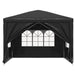 Cort de petrecere, antracit, 3 x 3 m - WALTI WALTI