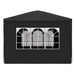 Cort de petrecere, antracit, 3 x 3 m - WALTI WALTI
