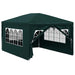 Cort de petrecere, verde, 3 x 4 m - WALTI WALTI