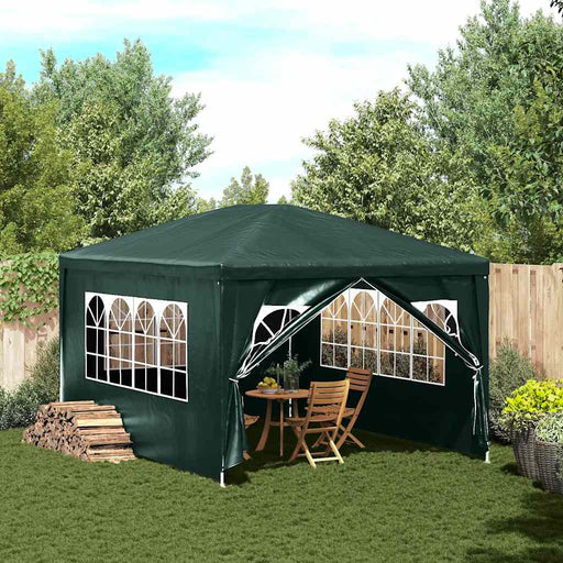 Cort de petrecere, verde, 3 x 4 m - WALTI WALTI