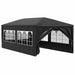 Cort pentru petrecere, antracit, 3 x 6 m - WALTI WALTI