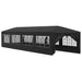 Cort de petrecere, antracit, 3 x 12 m - WALTI WALTI