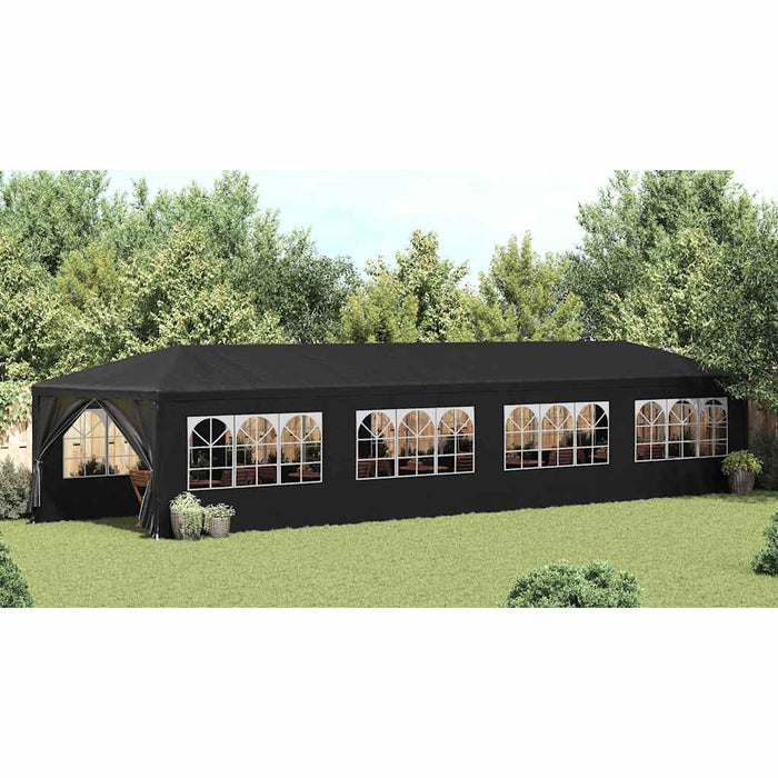 Cort de petrecere, antracit, 3 x 12 m - WALTI WALTI